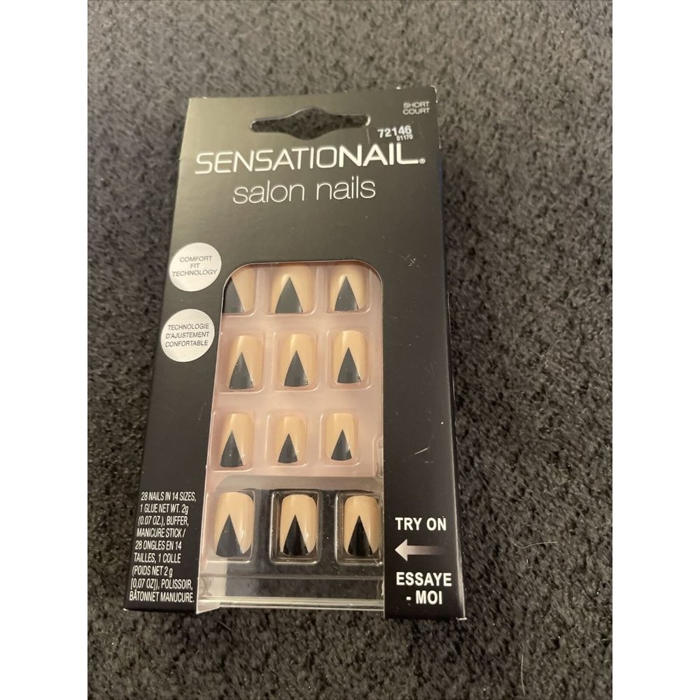 New Sensational Salon Nails Short Perfect Bond OC4